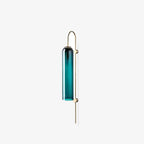 Modern glass wall lamp product view on a plain background