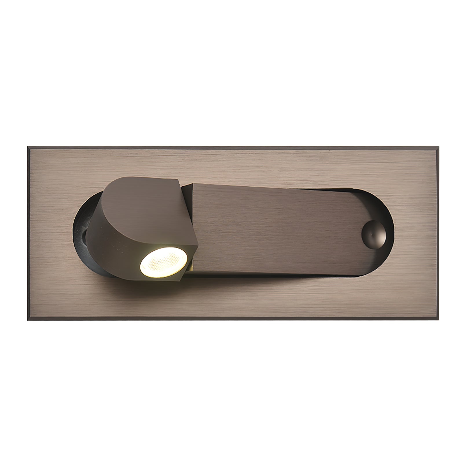 LED bedside reading light interior styling beside a bed