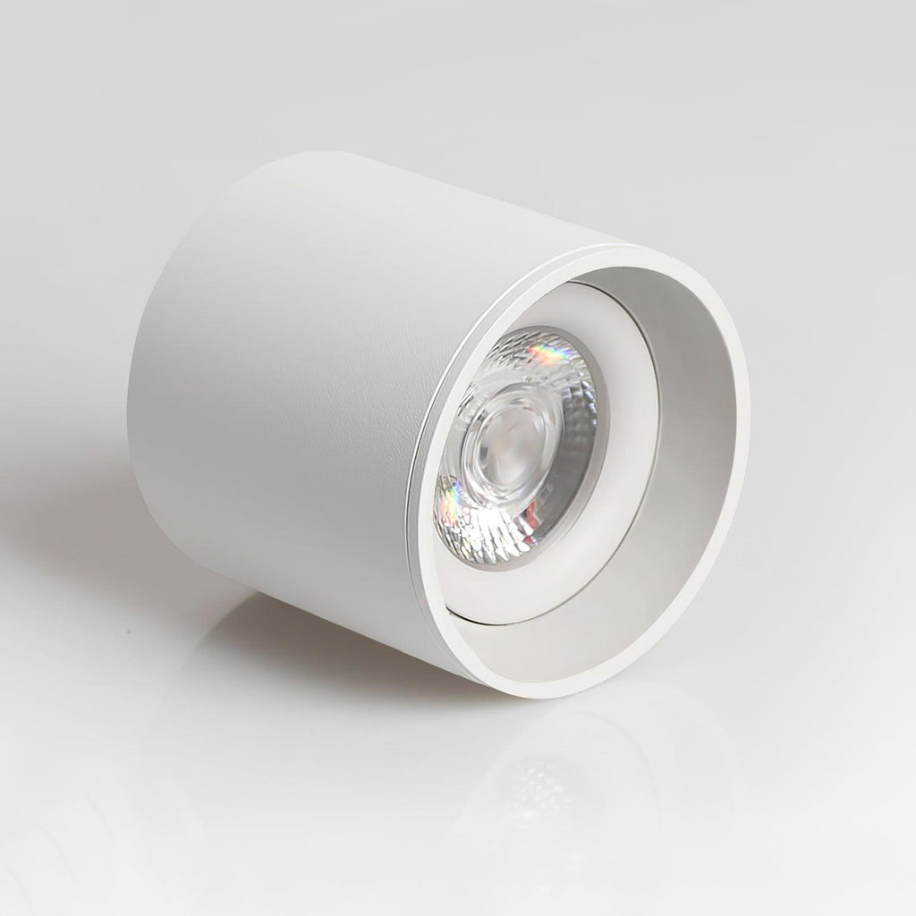 Modupoint ceiling light mounted on a wall as an accent light