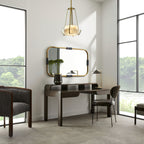Alabaster Pendant Lamp With Iron Frame, Warm or Cool Light, Avlireth