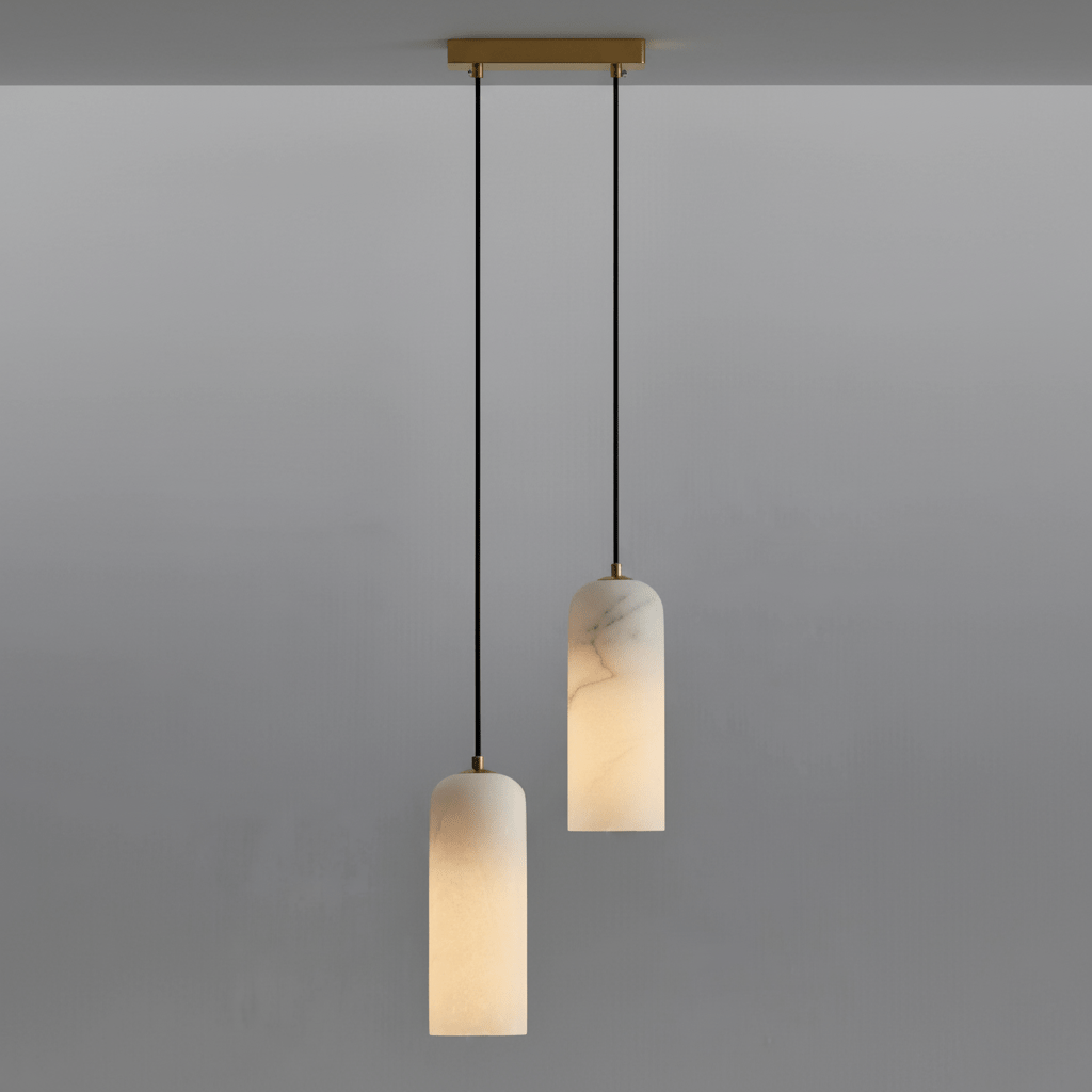 Monty alabaster pendant configuration size reference