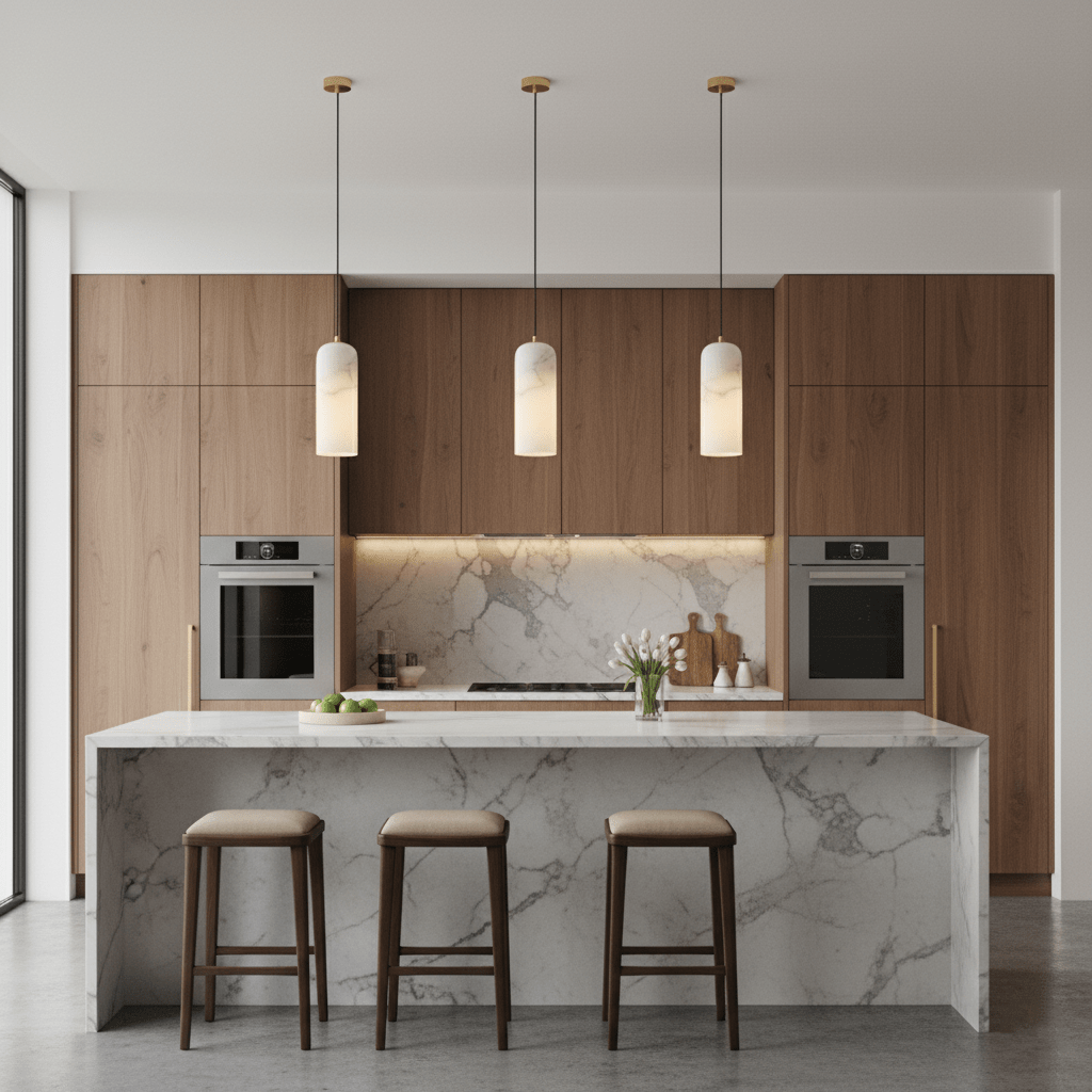 Monty alabaster pendant configuration size reference