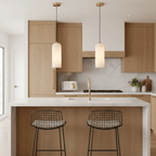 Monty alabaster pendant size and configuration reference
