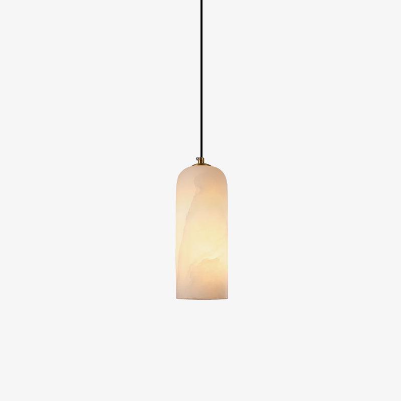 Monty alabaster pendant product detail of the stone shade