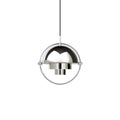 Multi-Lite pendant light close detail showing the slim ring frame around the hemisphere shade