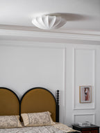 Nelson Bubble ceiling lamp showing its rounded sculptural silhouette