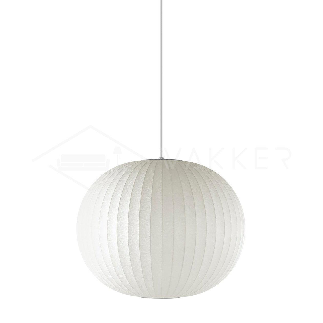 Pendant Light, Crisscross Bubble, Mulberry Silk, Steel Wireframe, E26