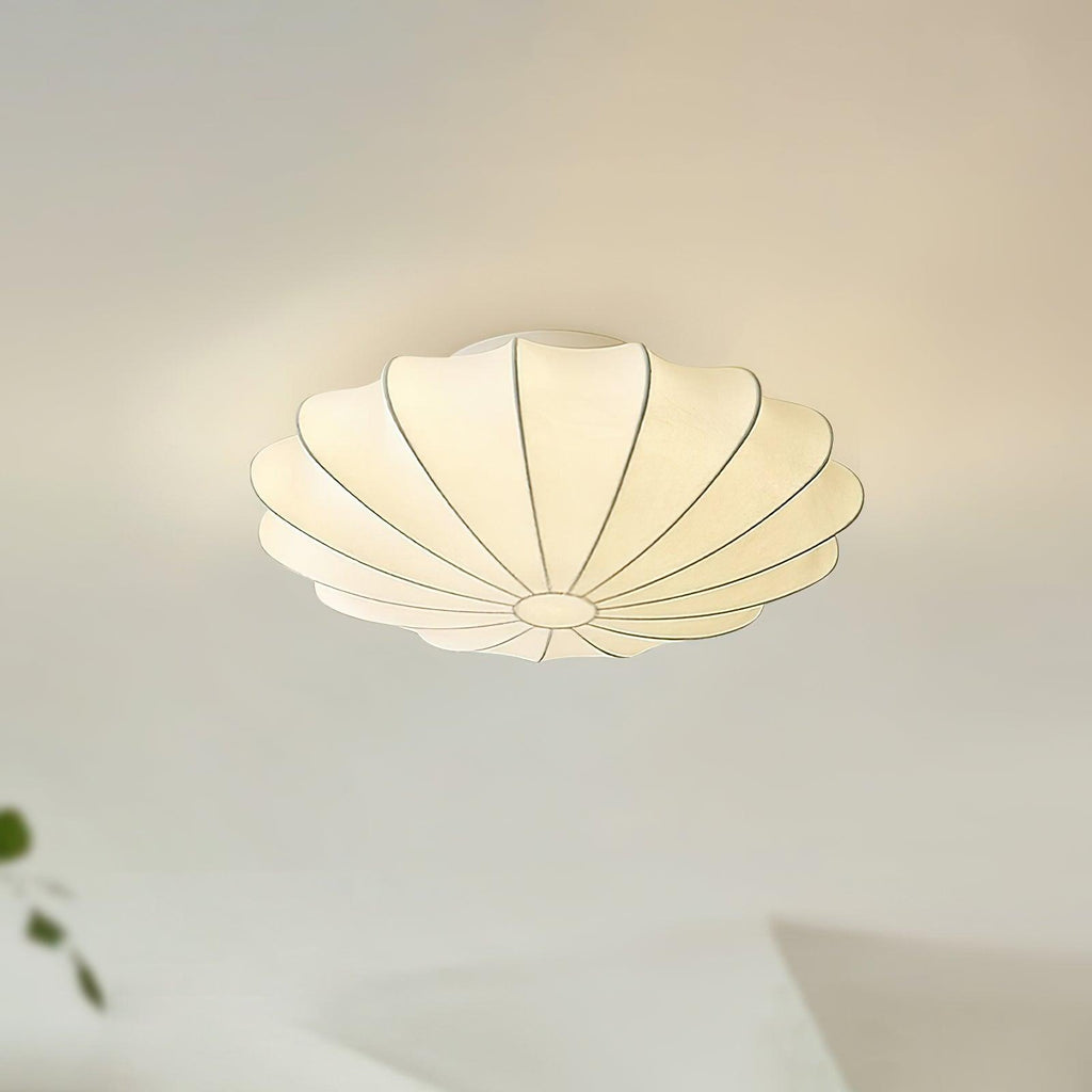 Nelson Bubble ceiling lamp showing its rounded sculptural silhouette