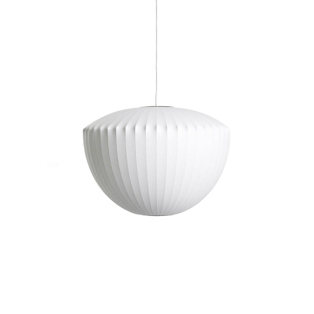 Pendant Light, Crisscross Bubble, Mulberry Silk, Steel Wireframe, E26