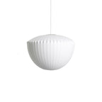 Pendant Light, Crisscross Bubble, Mulberry Silk, Steel Wireframe, E26