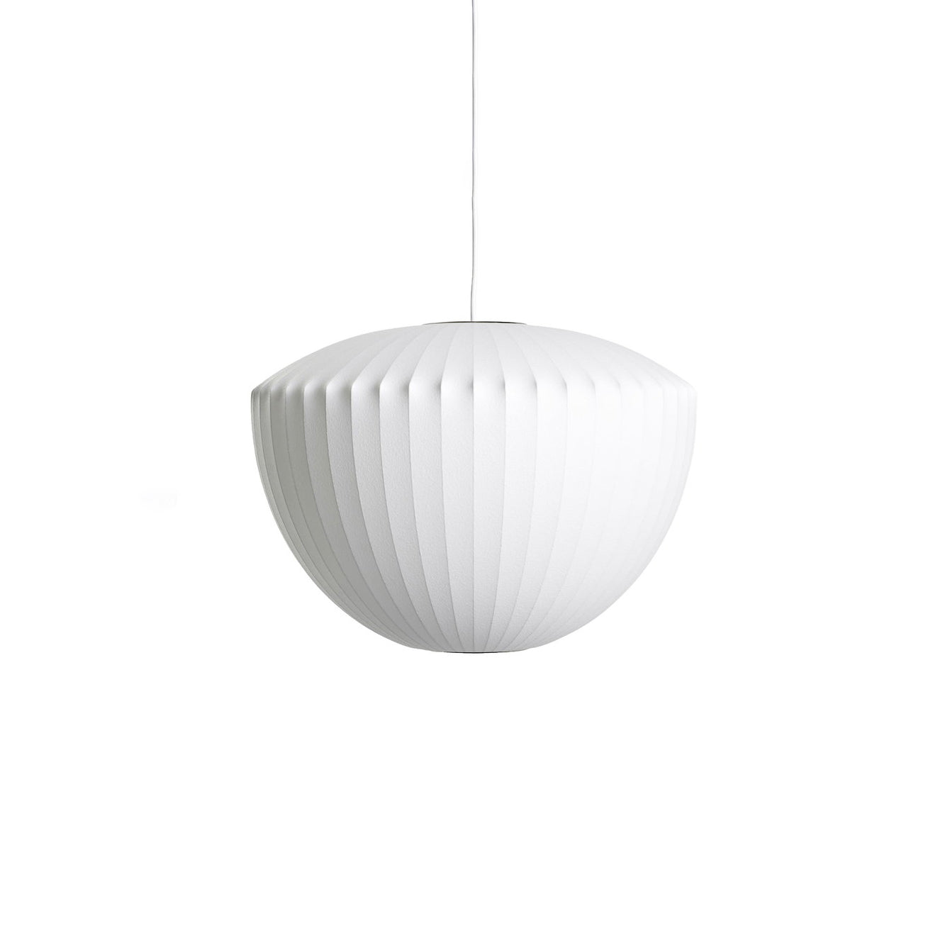 Pendant Light, Crisscross Bubble, Mulberry Silk, Steel Wireframe, E26