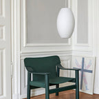 Pendant Light, Crisscross Bubble, Mulberry Silk, Steel Wireframe, E26