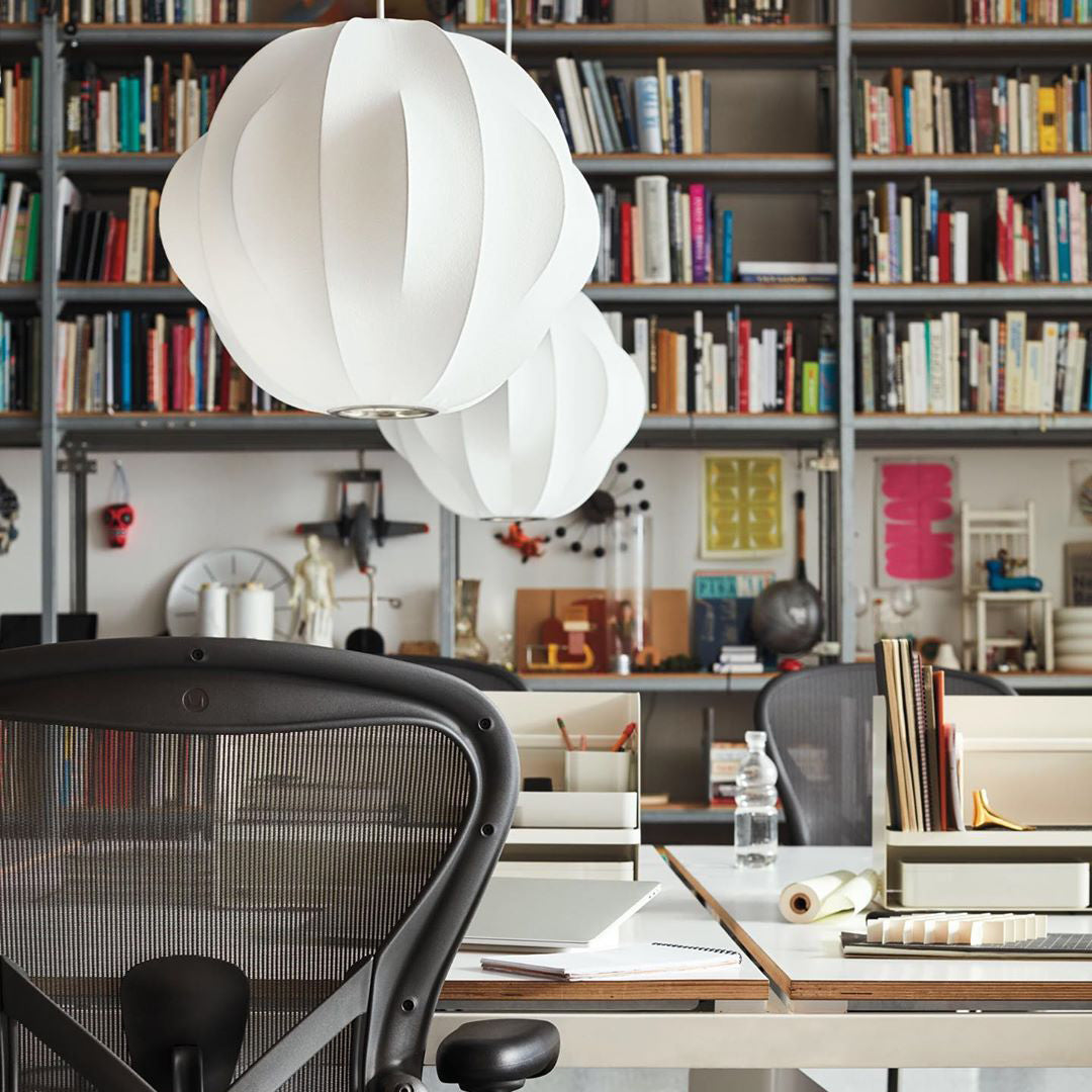 Pendant Light, Crisscross Bubble, Mulberry Silk, Steel Wireframe, E26
