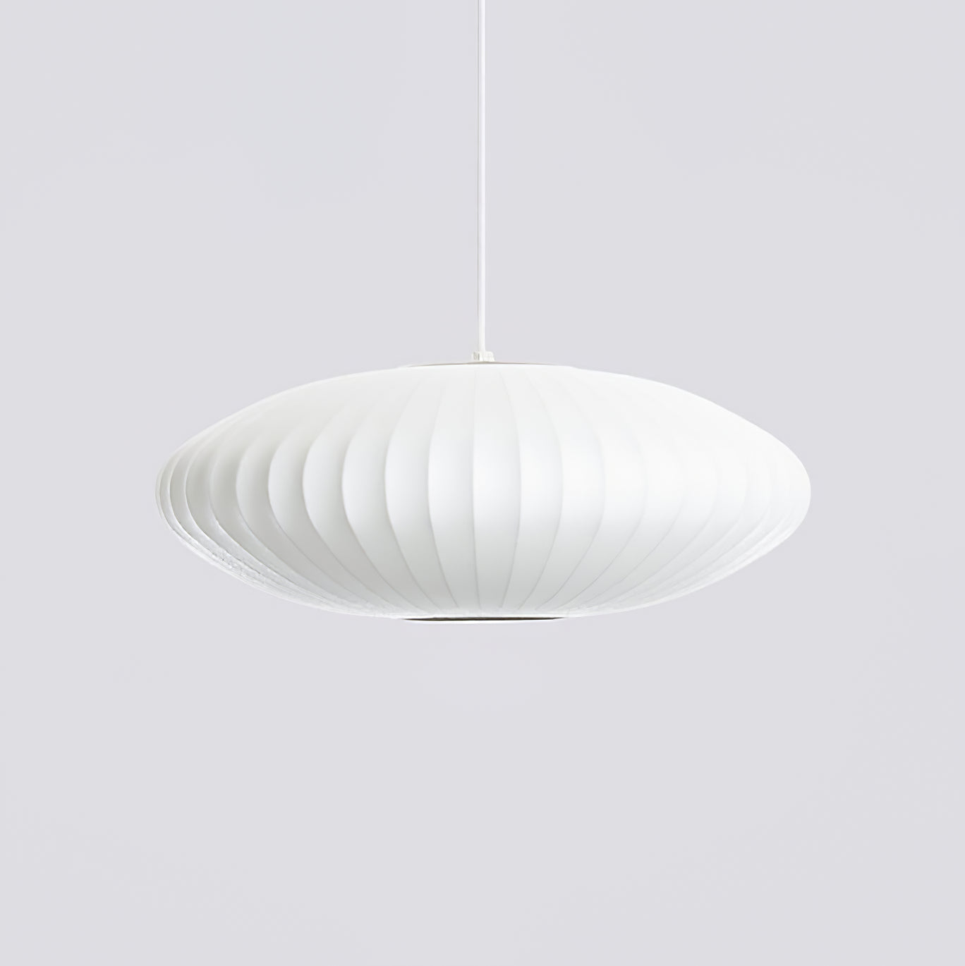 Pendant Light, Crisscross Bubble, Mulberry Silk, Steel Wireframe, E26