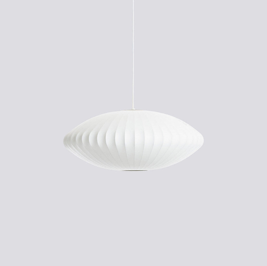 Pendant Light, Crisscross Bubble, Mulberry Silk, Steel Wireframe, E26
