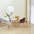 Pendant Light, Crisscross Bubble, Mulberry Silk, Steel Wireframe, E26