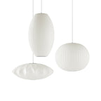 Pendant Light, Crisscross Bubble, Mulberry Silk, Steel Wireframe, E26