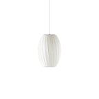 Pendant Light, Crisscross Bubble, Mulberry Silk, Steel Wireframe, E26
