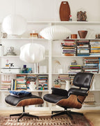 Rounded silk bubble pendant light casting a warm even glow