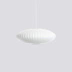 Pendant Light, Crisscross Bubble, Mulberry Silk, Steel Wireframe, E26