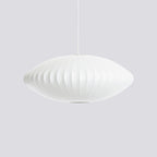 Pendant Light, Crisscross Bubble, Mulberry Silk, Steel Wireframe, E26