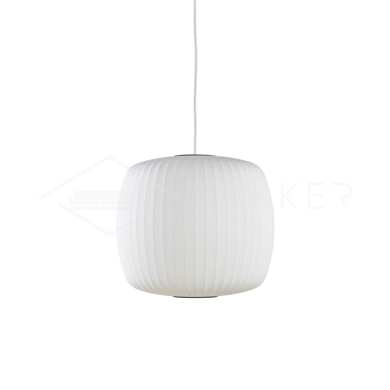 Pendant Light, Crisscross Bubble, Mulberry Silk, Steel Wireframe, E26