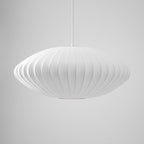 Pendant Light, Crisscross Bubble, Mulberry Silk, Steel Wireframe, E26