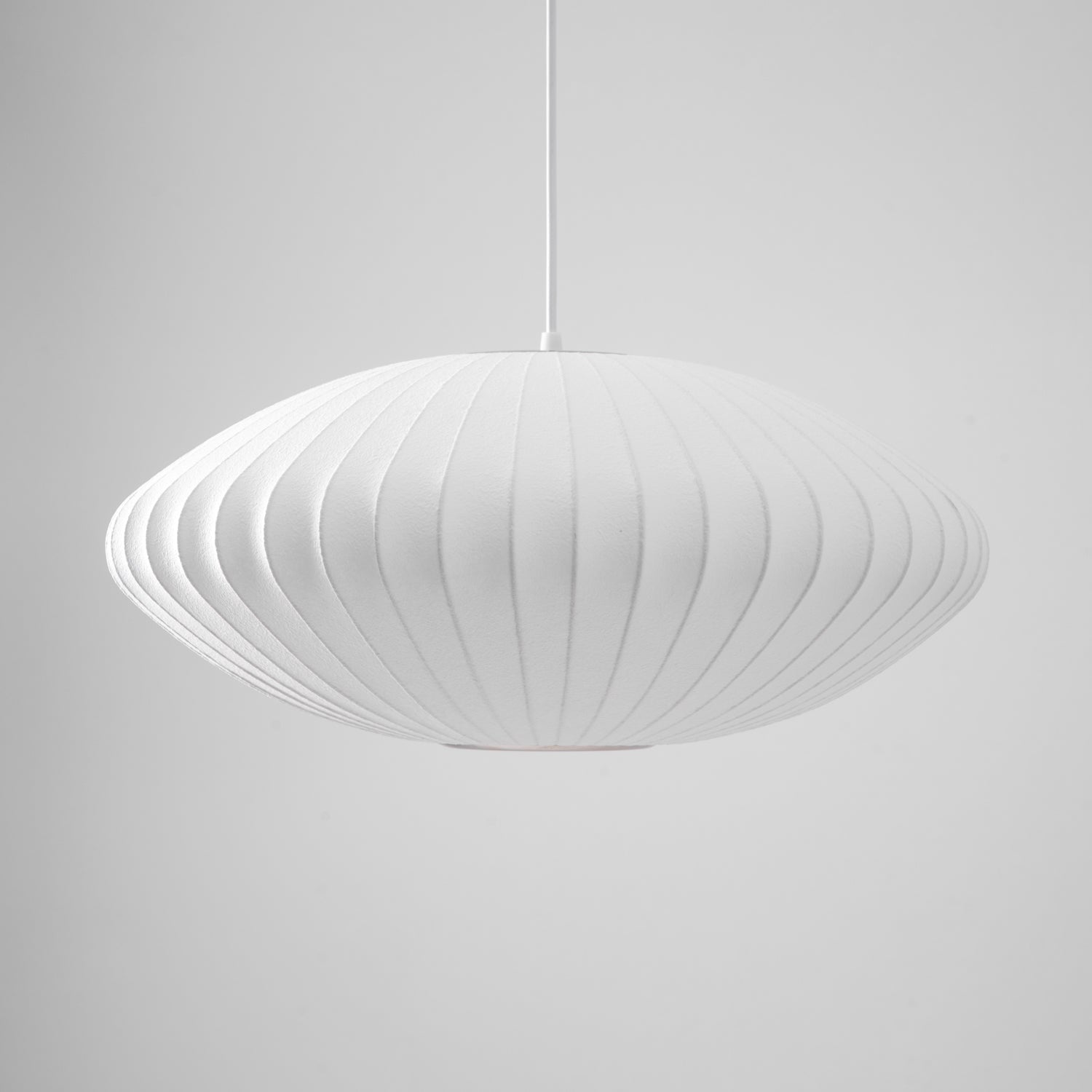 Pendant Light, Crisscross Bubble, Mulberry Silk, Steel Wireframe, E26