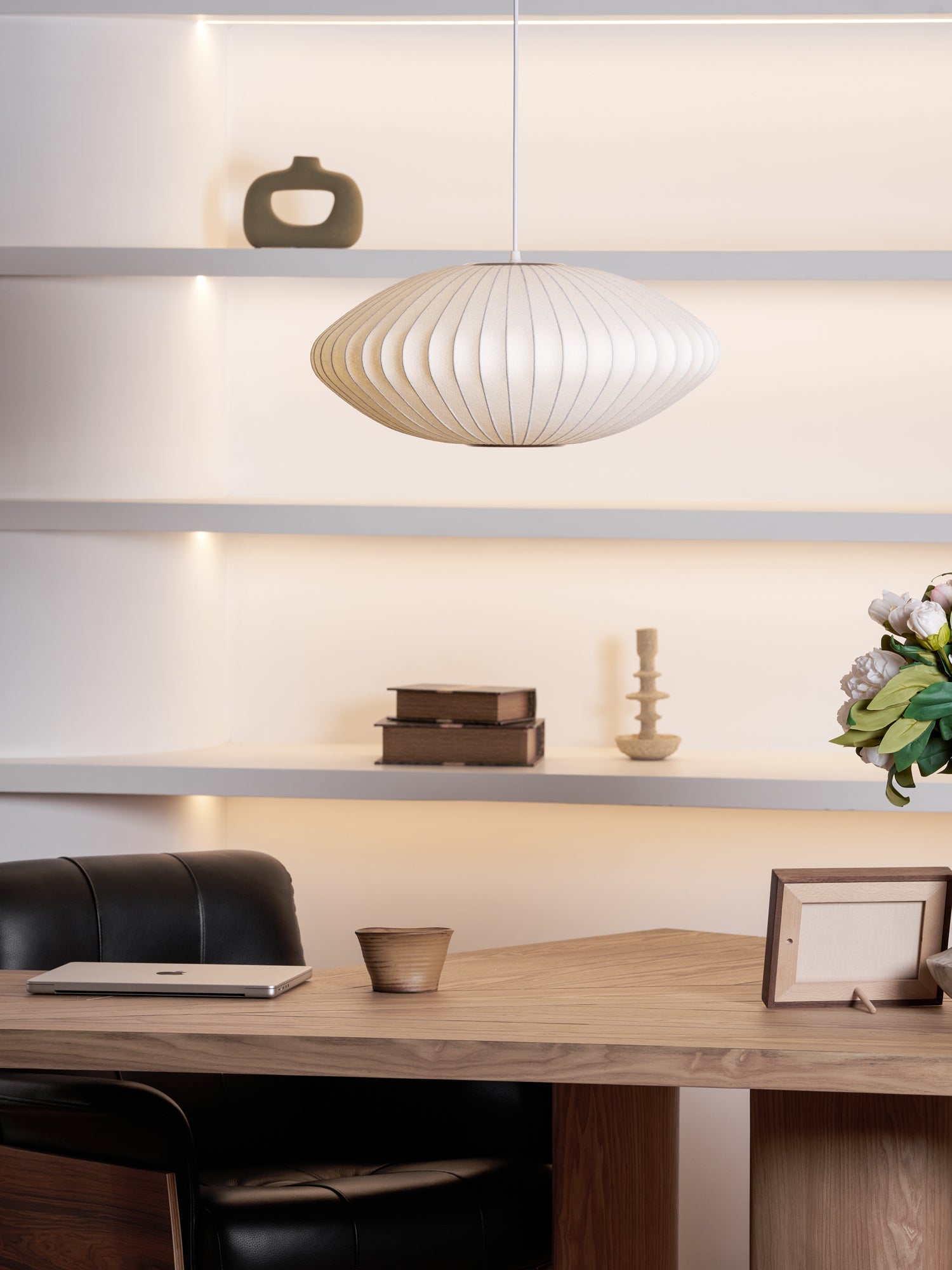 Pendant Light, Crisscross Bubble, Mulberry Silk, Steel Wireframe, E26