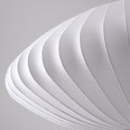 Pendant Light, Crisscross Bubble, Mulberry Silk, Steel Wireframe, E26