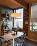 Nelson Bubble Swag Pendant Light cluster from below