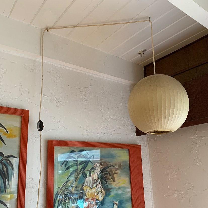 Nelson Bubble Swag Pendant Light single shade detail
