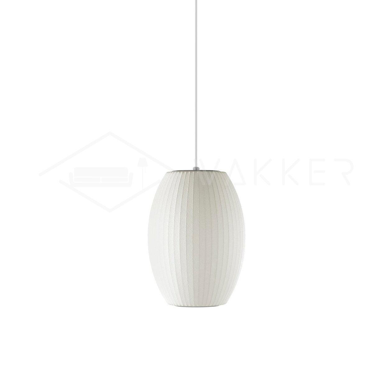 Pendant Light, Crisscross Bubble, Mulberry Silk, Steel Wireframe, E26