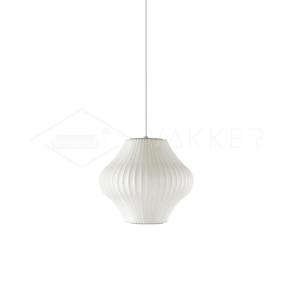 Pendant Light, Crisscross Bubble, Mulberry Silk, Steel Wireframe, E26