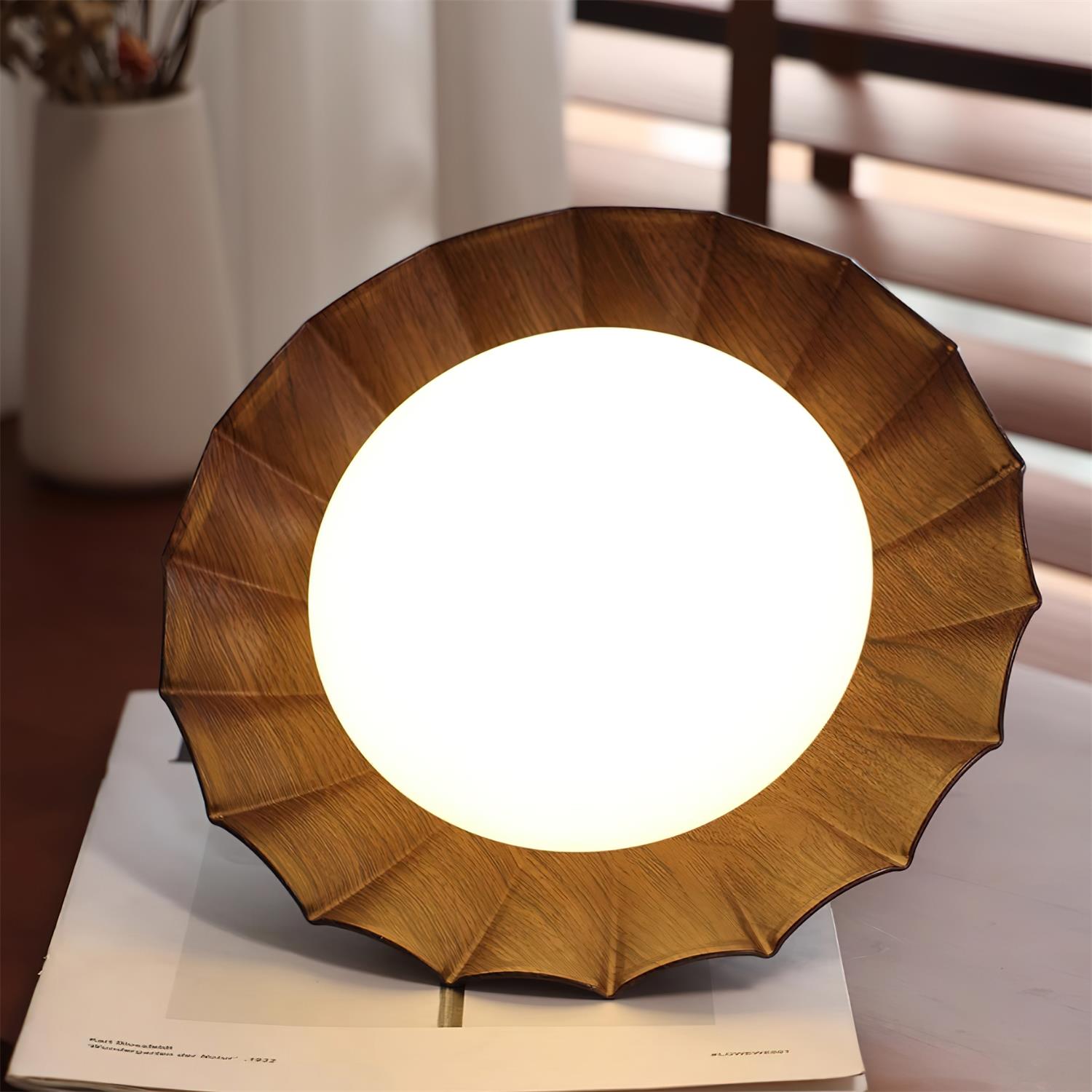Flush Mount Ceiling Light, Aria Nephele Scalloped Cloud Design