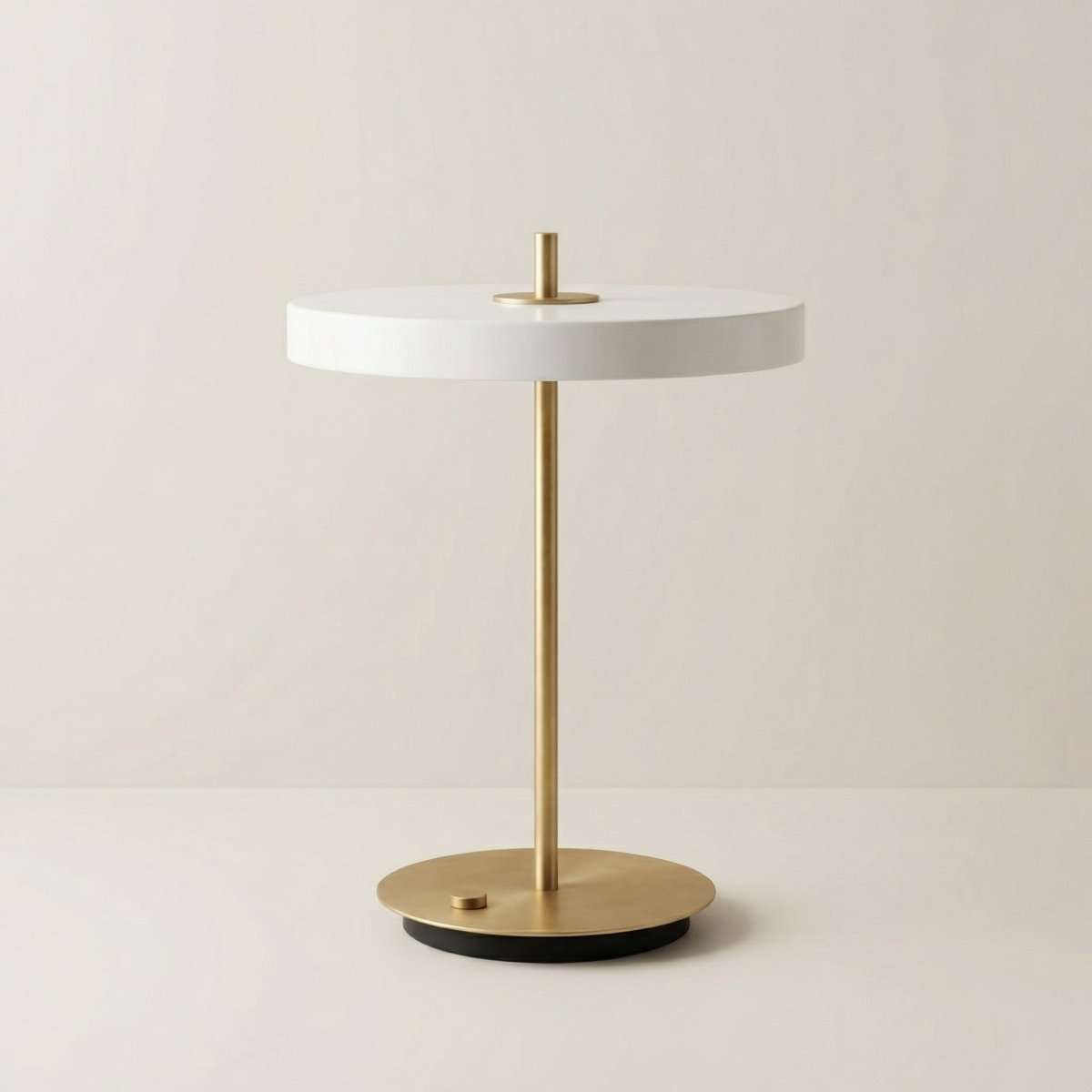 Nordic Style Table Lamp With LED And Wood Base Adjustable Brightness 15 Inch