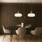 Nordic Style Pendant Light With Glass Shade 12 Inch Ceiling Fixture