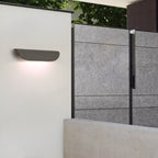 Ray metal væglampe, semi-buet LED udendørslys, IP65