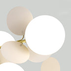Tree chandelier shown unlit to highlight the branching silhouette