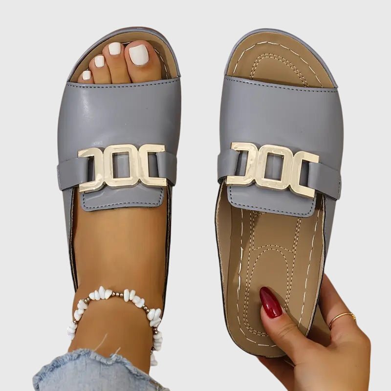 Unisex Buckle Sandals With Open-Toe Design For Women And Men Comfortable Fit