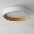 Flush mount ceiling light with warm color temperature