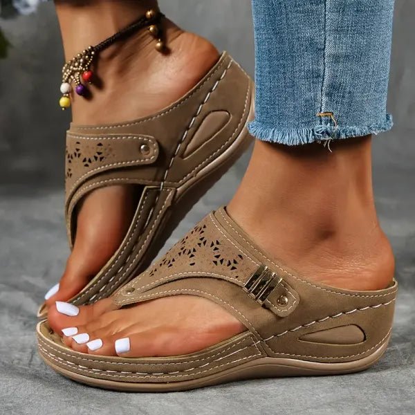 Orthopedic Sandals With All Day Comfort And Stability, Adjustable Fit