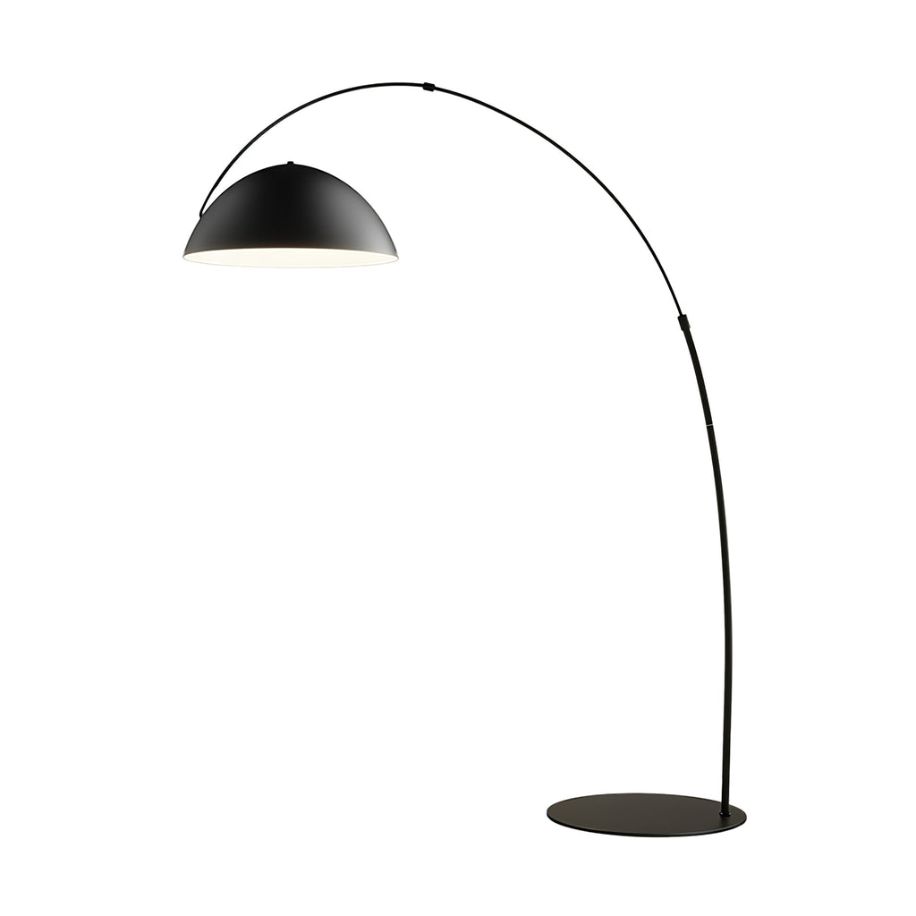 Verse arc floor lamp standing in a contemporary room