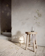 Portable Table Lamp, Ash or Walnut Wood Frame, White Glass Shade, E26/E27