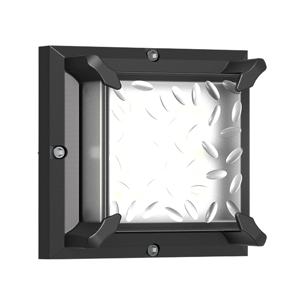 Faith vegglampe for utendørsbruk, moderne støpt aluminium med OSRAM LED