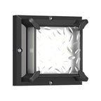 Faith vegglampe for utendørsbruk, moderne støpt aluminium med OSRAM LED