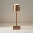 Rechargeable Dimmable LED Lamp Featuring Touch Control, 15 Inches
