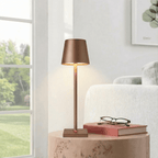Rechargeable Dimmable LED Lamp Featuring Touch Control, 15 Inches