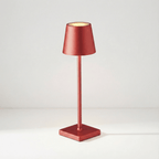 Rechargeable Dimmable LED Lamp Featuring Touch Control, 15 Inches