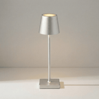 Rechargeable Dimmable LED Lamp Featuring Touch Control, 15 Inches
